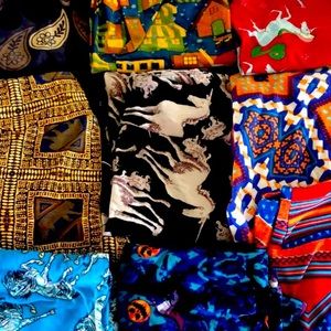 Lot of 9 OS LulaRoe Leggings